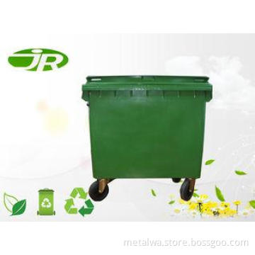1100 liter Plastic Waste Bin Public For Community Rectangul